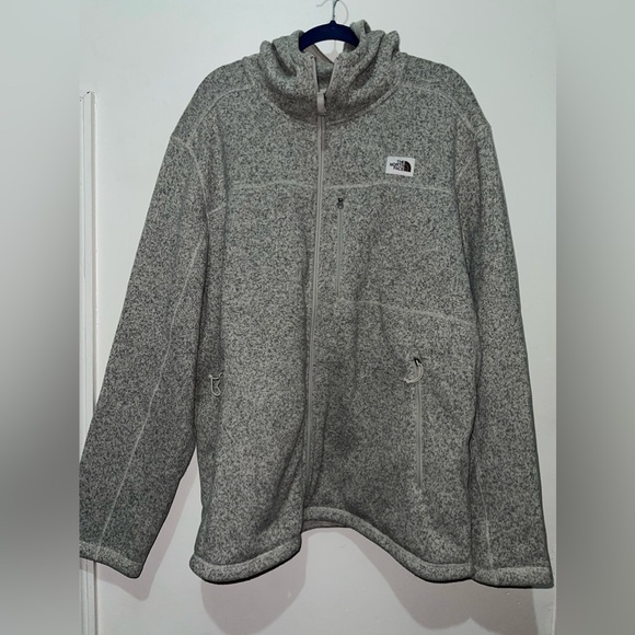 NWOT Men's The North Face Sherpa Lined Sweater Hooded Jacket XXXL - Picture 4 of 9